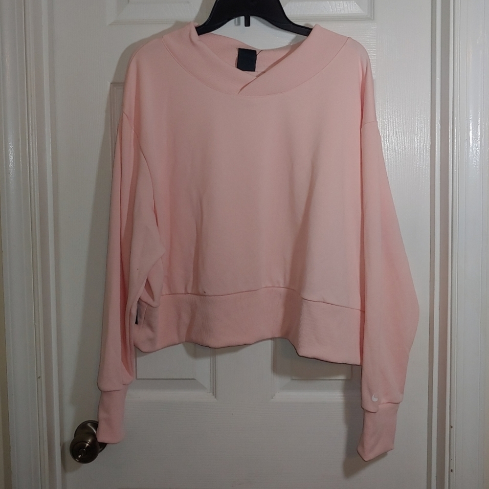 Nike Women's Fleece Training Top Cropped Size 2X